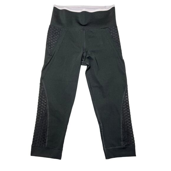 Adidas Stella McCartney CLIMACOOL Leggings SIZE XS Black Mesh Cooling Panels - Picture 1 of 9
